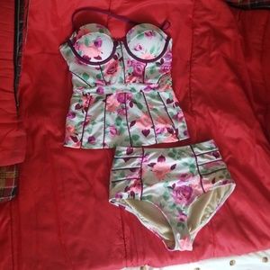 Betsey Johnson prisoner of love swimsuit